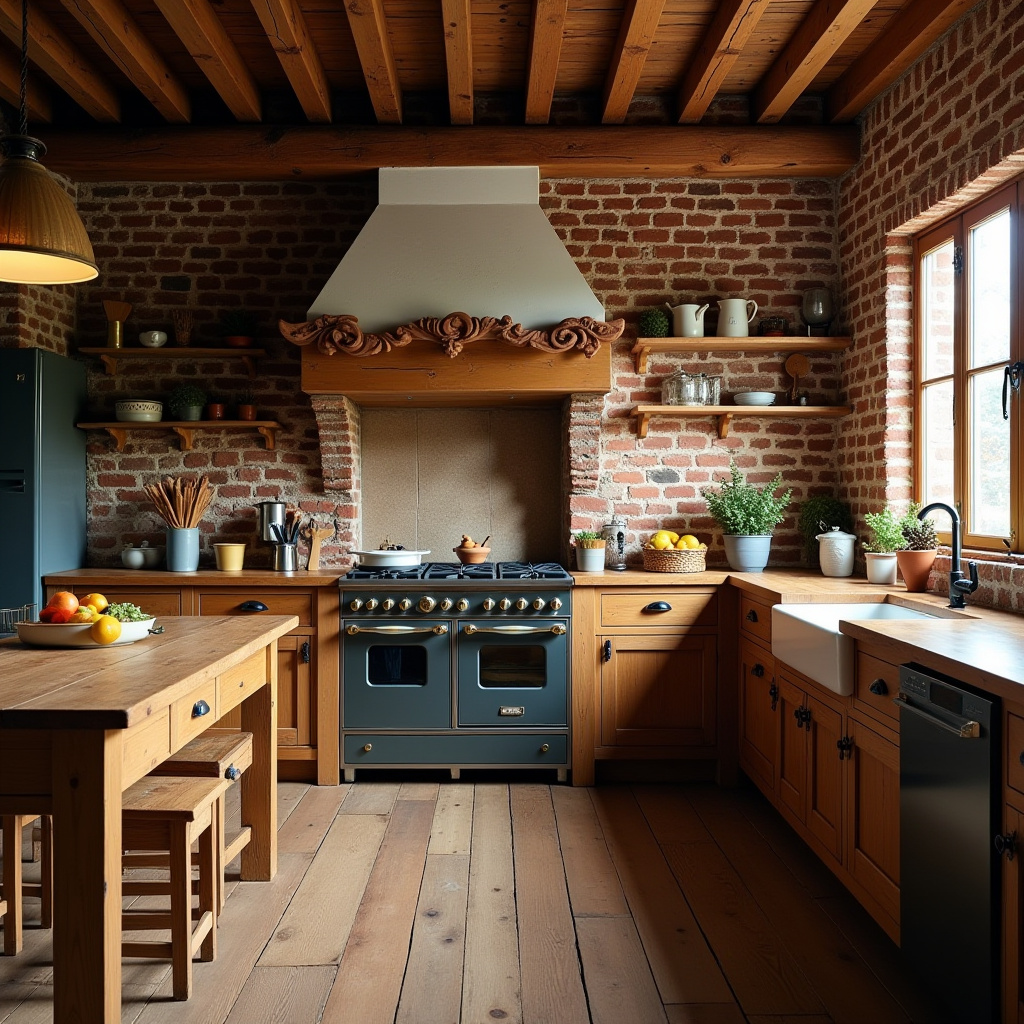 Brick Wall Kitchen Ideas 18