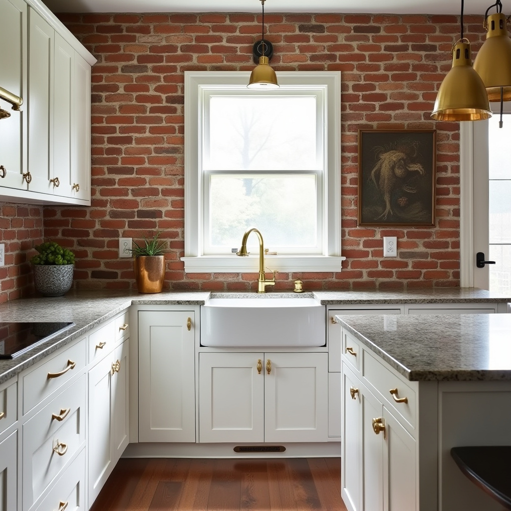 Brick Wall Kitchen Ideas 2