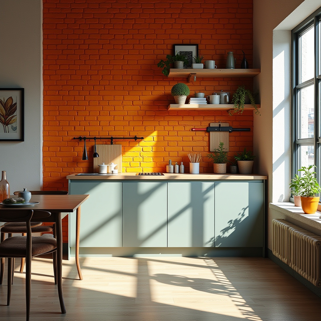 Brick Wall Kitchen Ideas 25