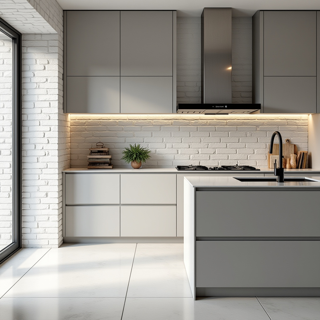 Brick Wall Kitchen Ideas 29