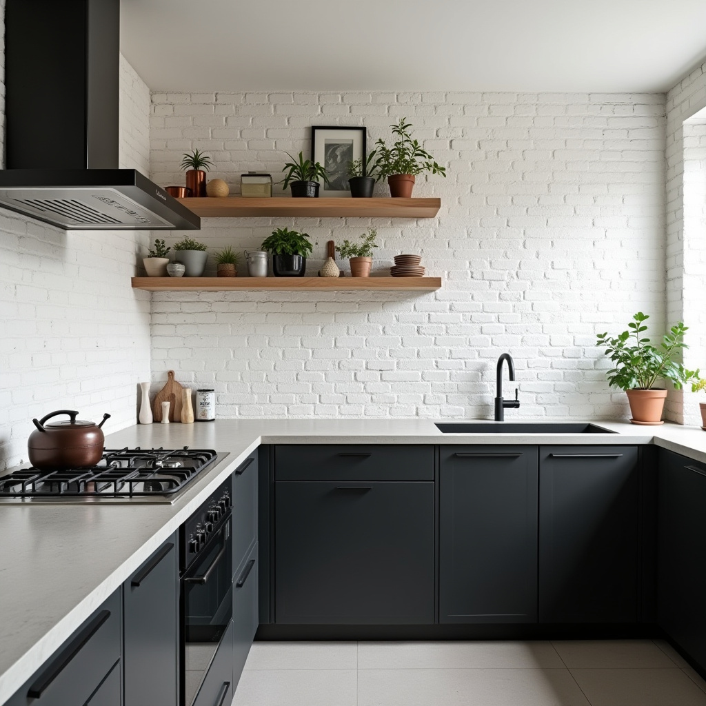Brick Wall Kitchen Ideas 3
