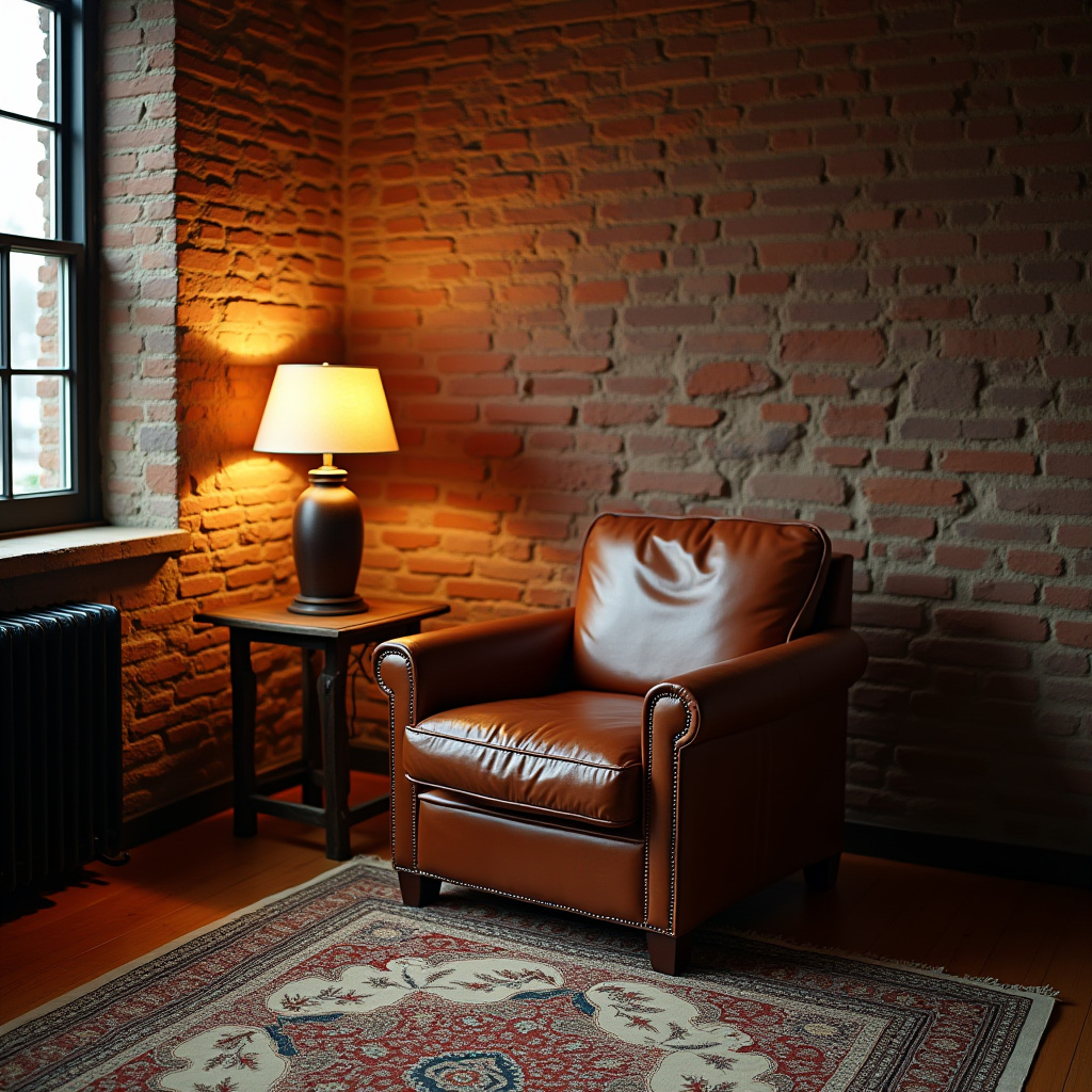Brick Wall Living Room 18