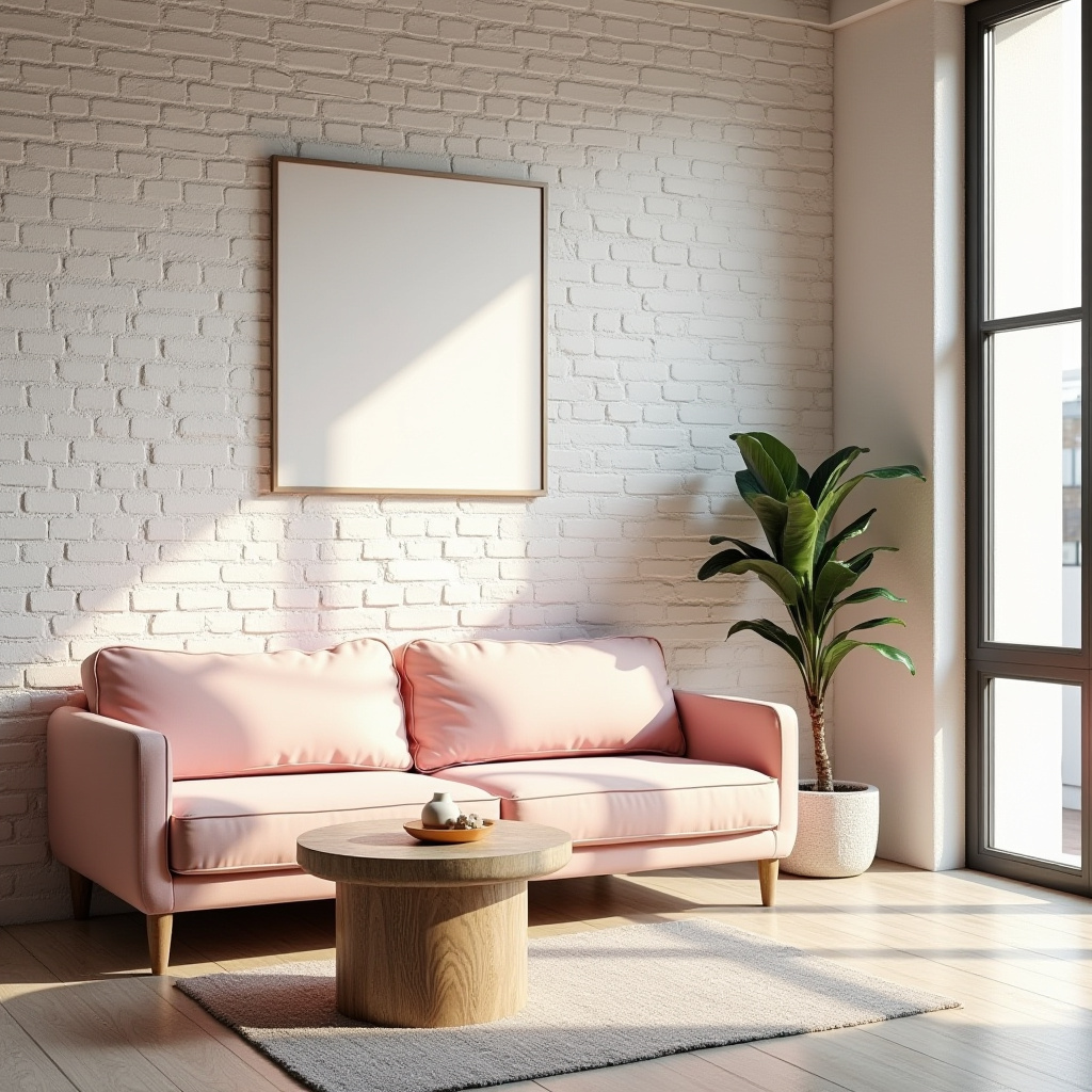 Brick Wall Living Room 19