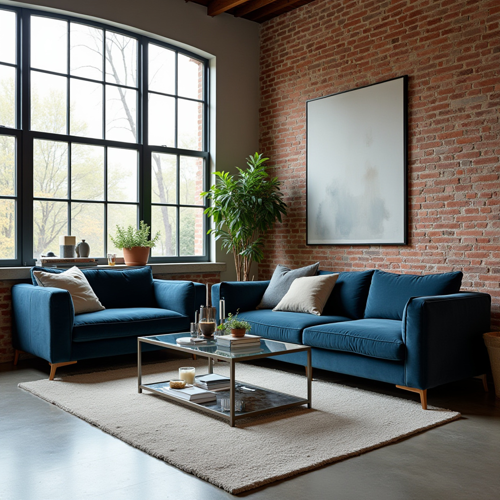 Brick Wall Living Room 2