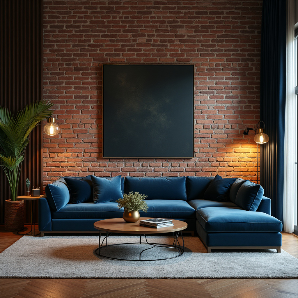 Brick Wall Living Room 25