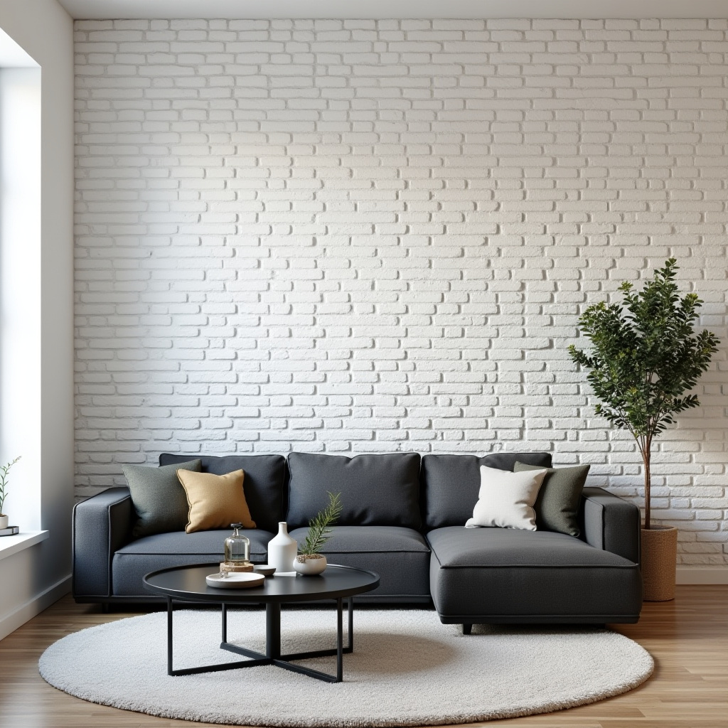 Brick Wall Living Room 27