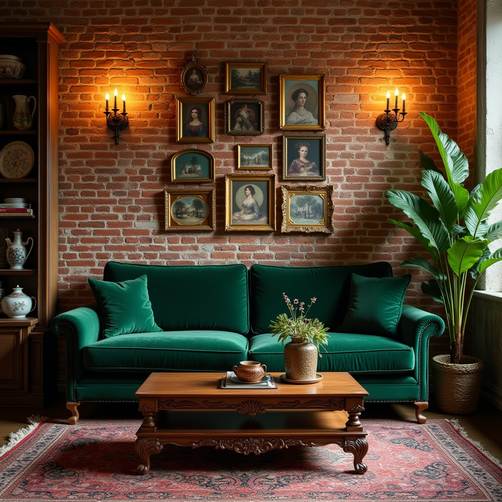 Brick Wall Living Room 8