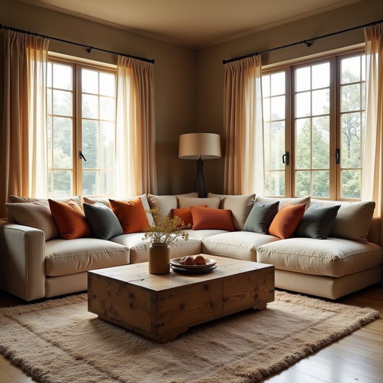 Brown And Beige Living Room Ideas 1