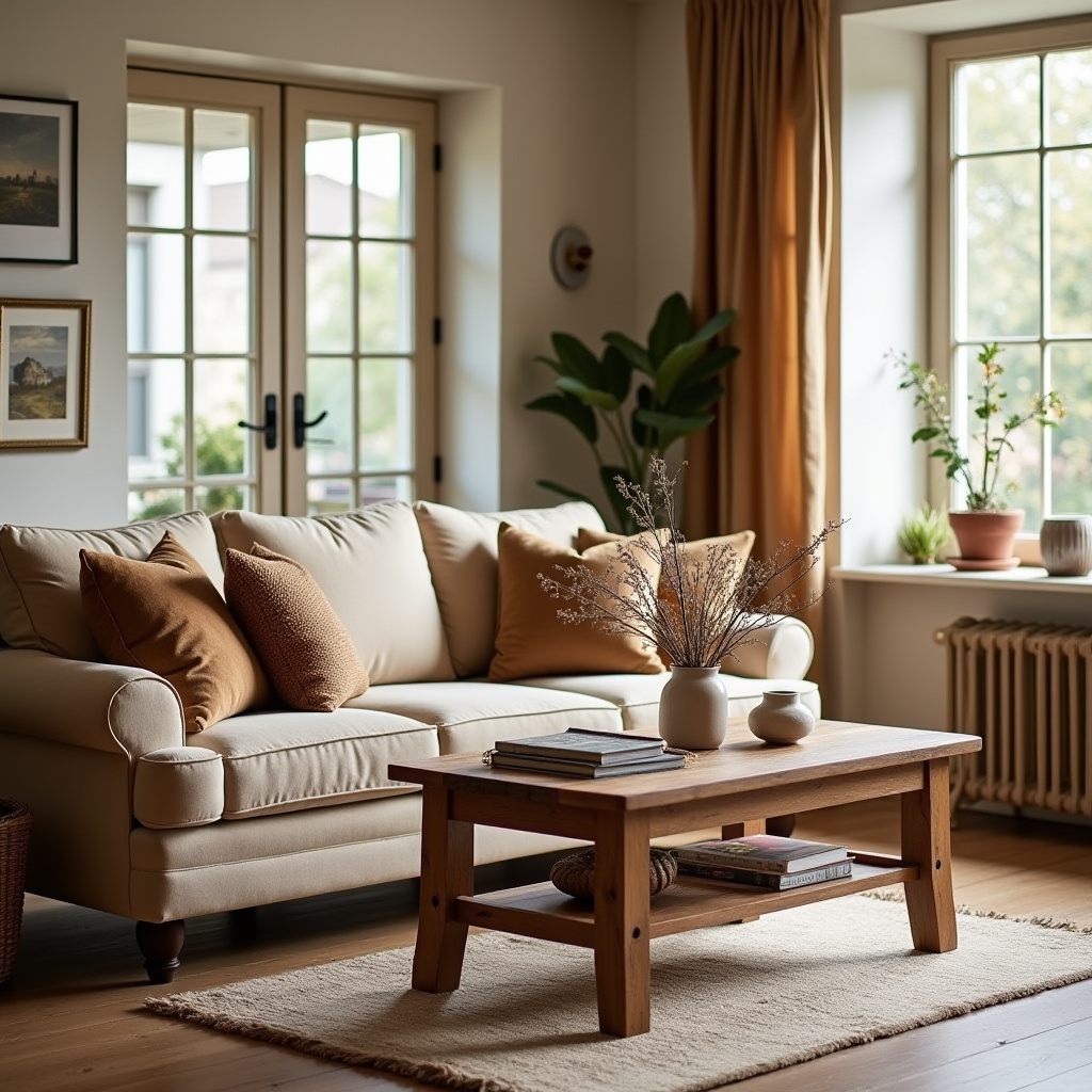 Brown And Beige Living Room Ideas 13