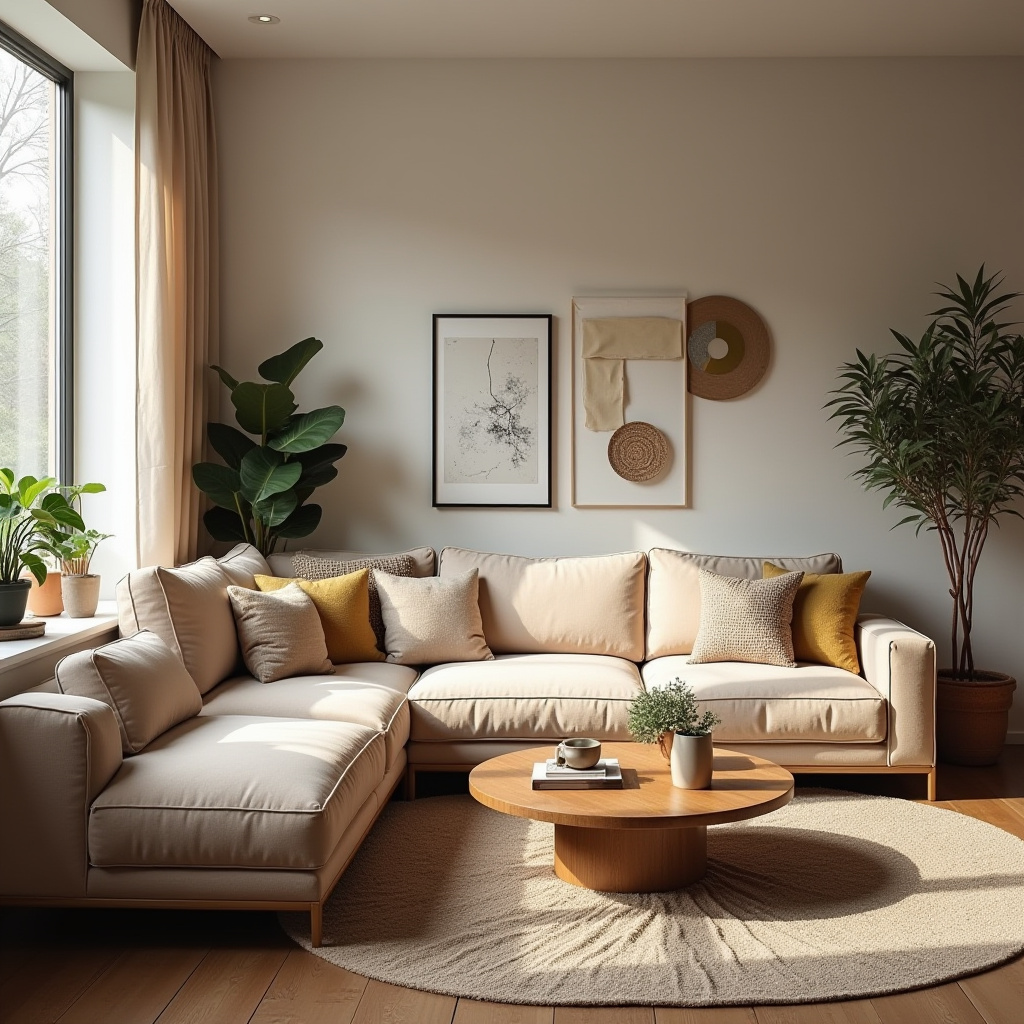 Brown And Beige Living Room Ideas 14