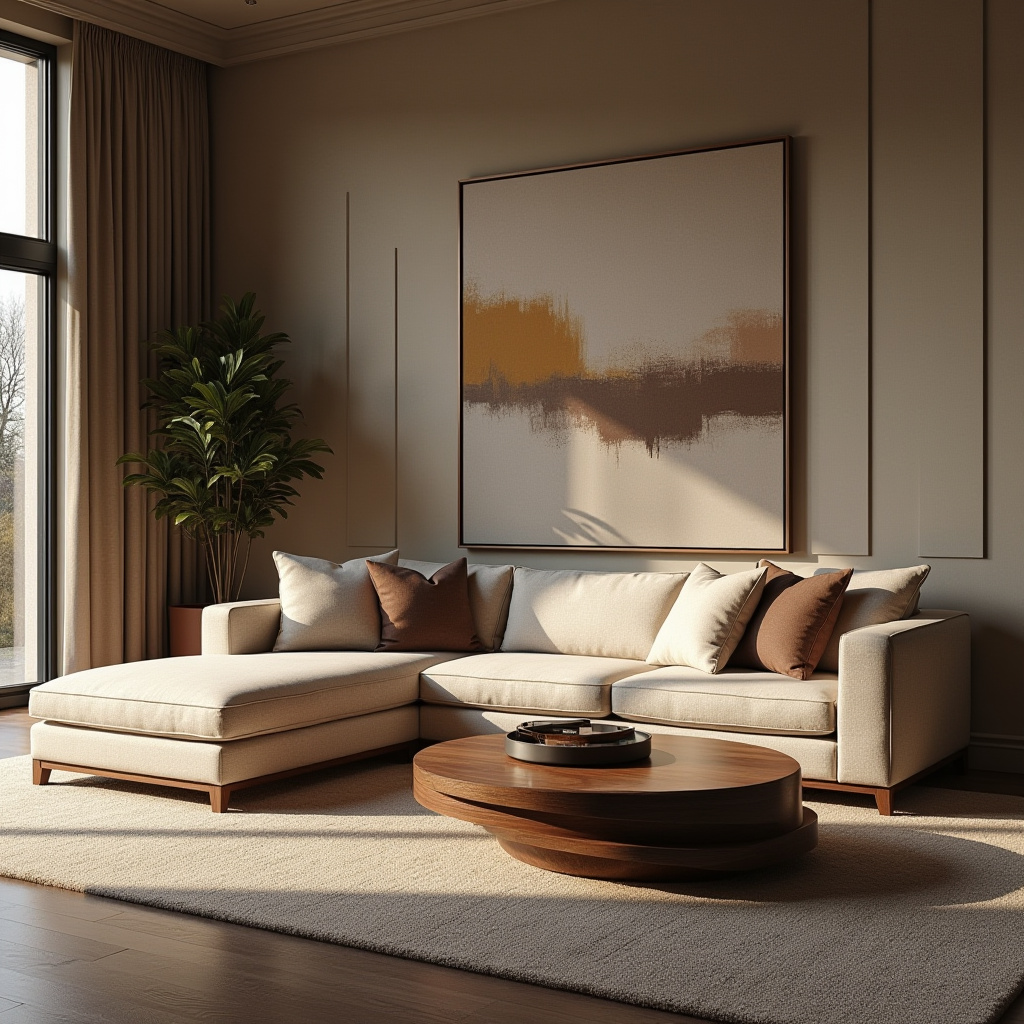 Brown And Beige Living Room Ideas 24