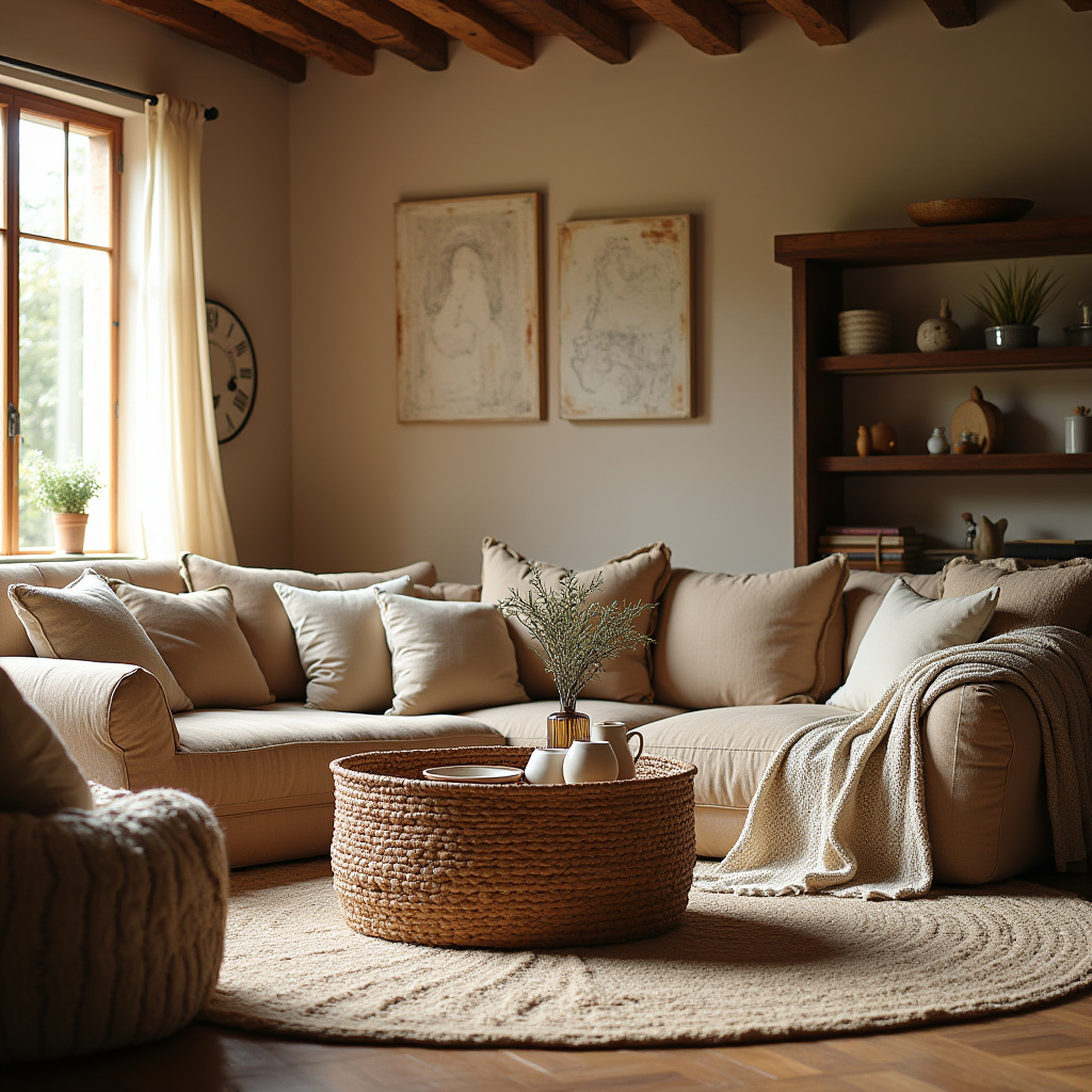 Brown And Beige Living Room Ideas 25