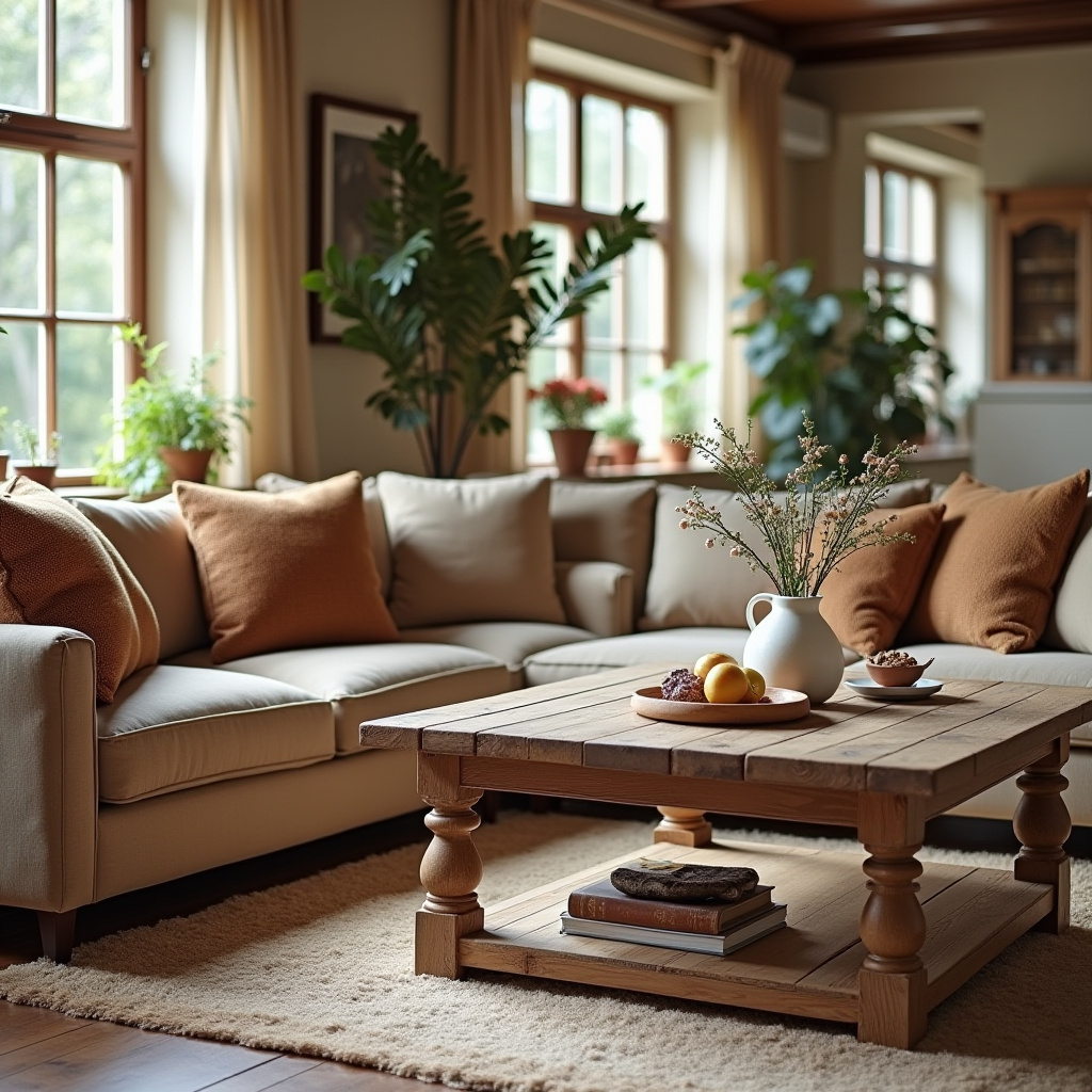 Brown And Beige Living Room Ideas 27