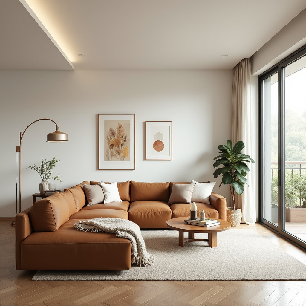 Brown And Beige Living Room Ideas 29