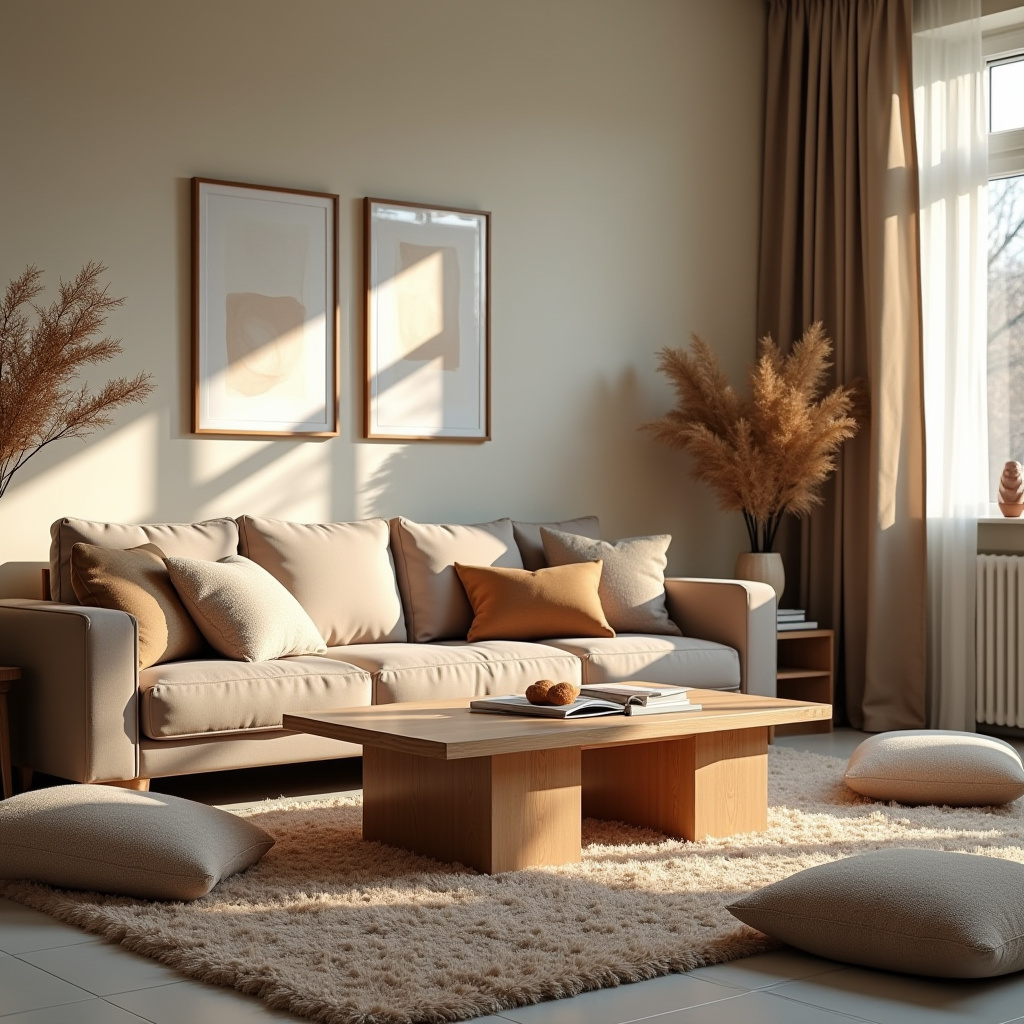 Brown And Beige Living Room Ideas 9