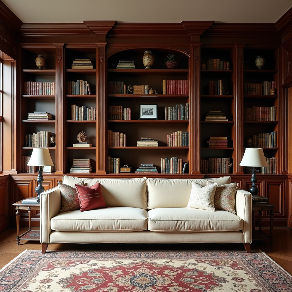 Built In Wall Shelves Living Room 21