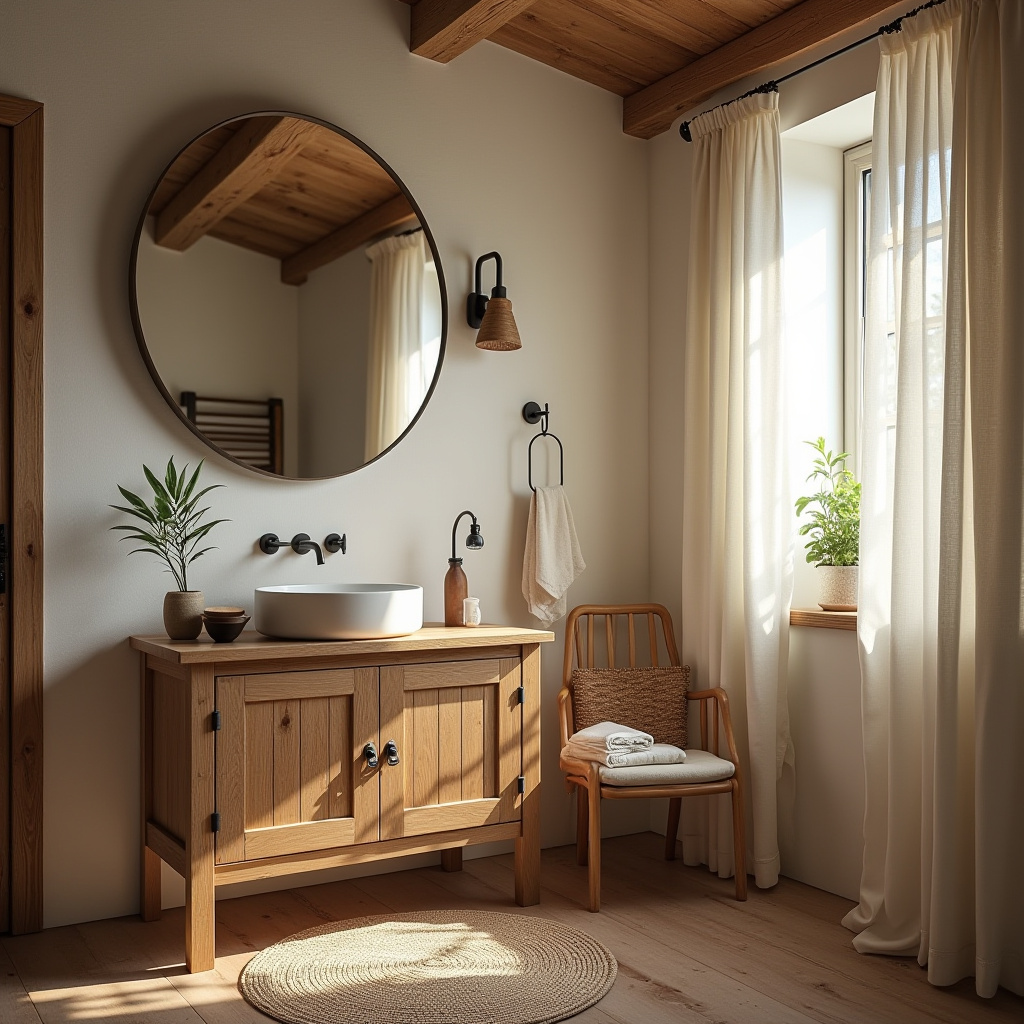 Cabin Bathroom Ideas Rustic 15