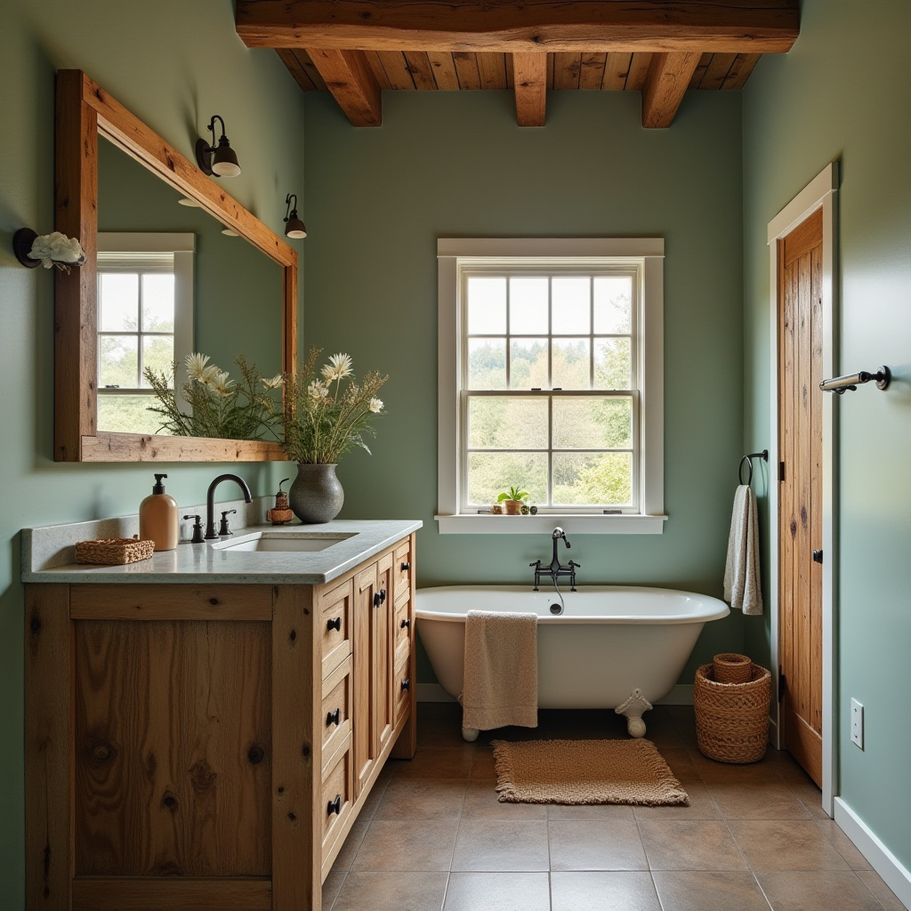 Cabin Bathroom Ideas Rustic 24