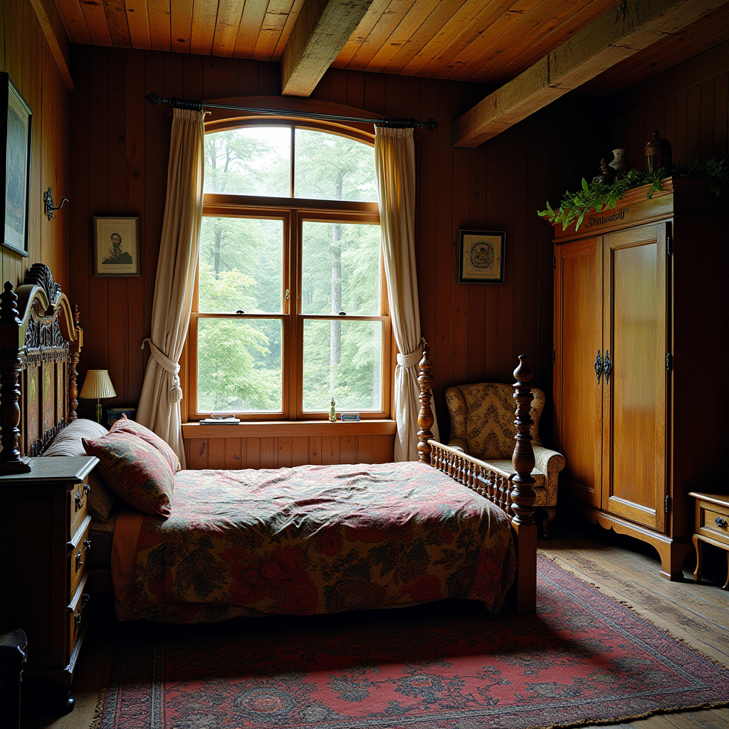 Cabin Bedroom Ideas Rustic 15