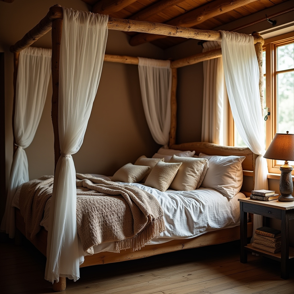 Cabin Bedroom Ideas Rustic 19