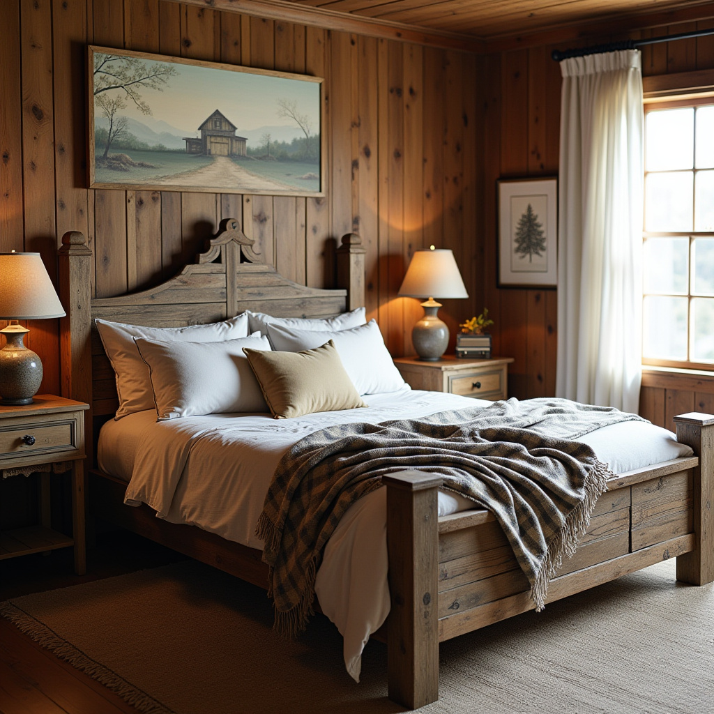 Cabin Bedroom Ideas Rustic 2