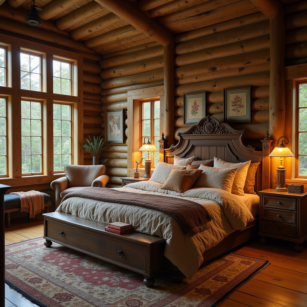 Cabin Bedroom Ideas Rustic 21