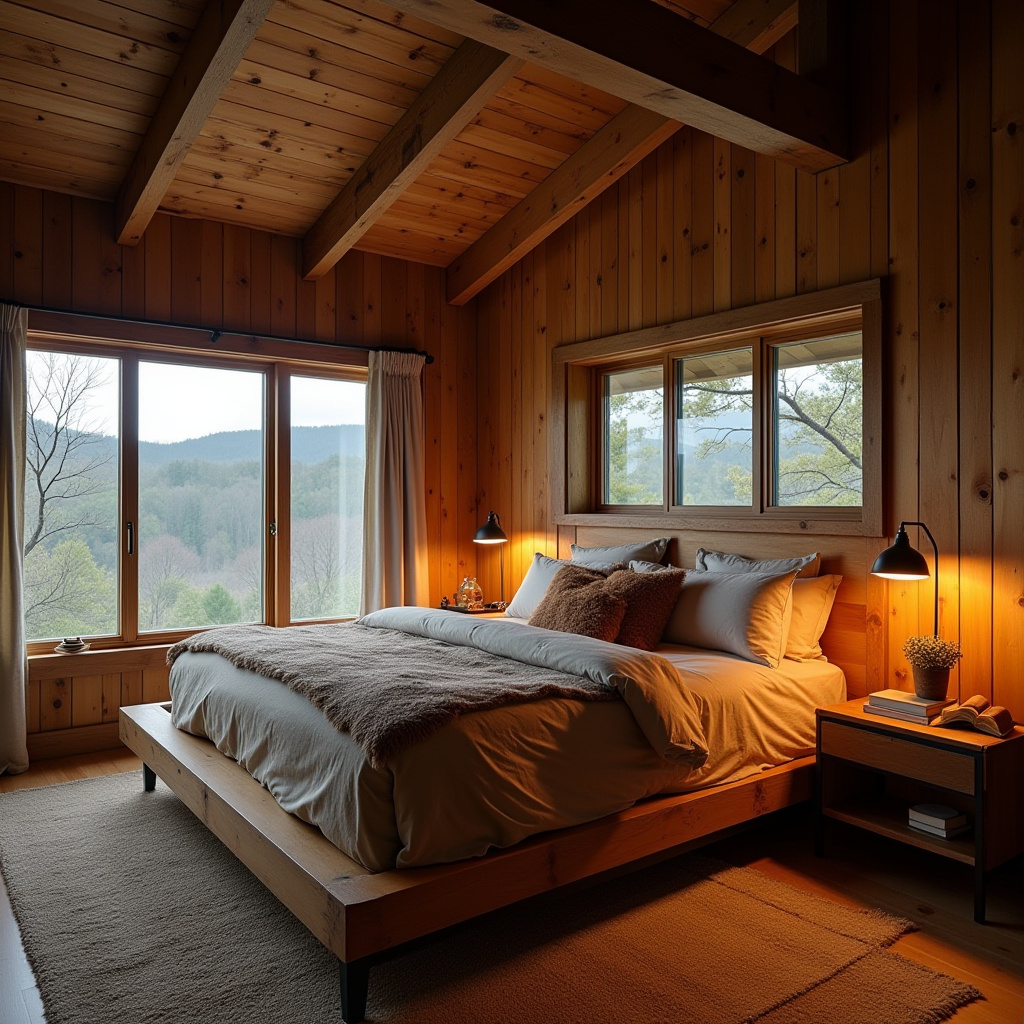 Cabin Bedroom Ideas Rustic 30