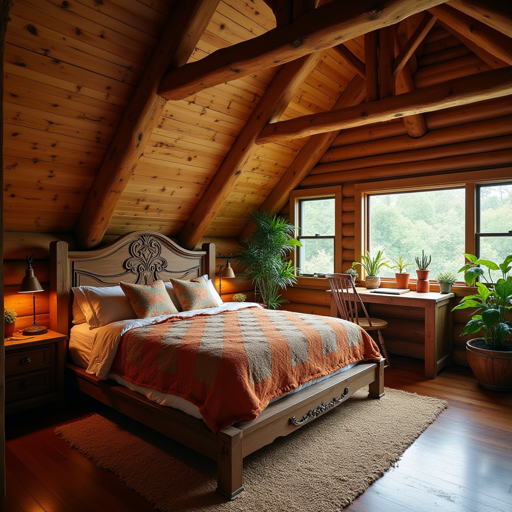 Cabin Bedroom Ideas Rustic 4