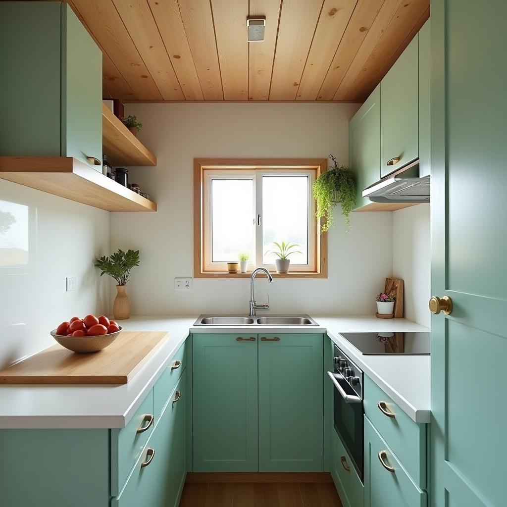 Cabin Kitchen 16