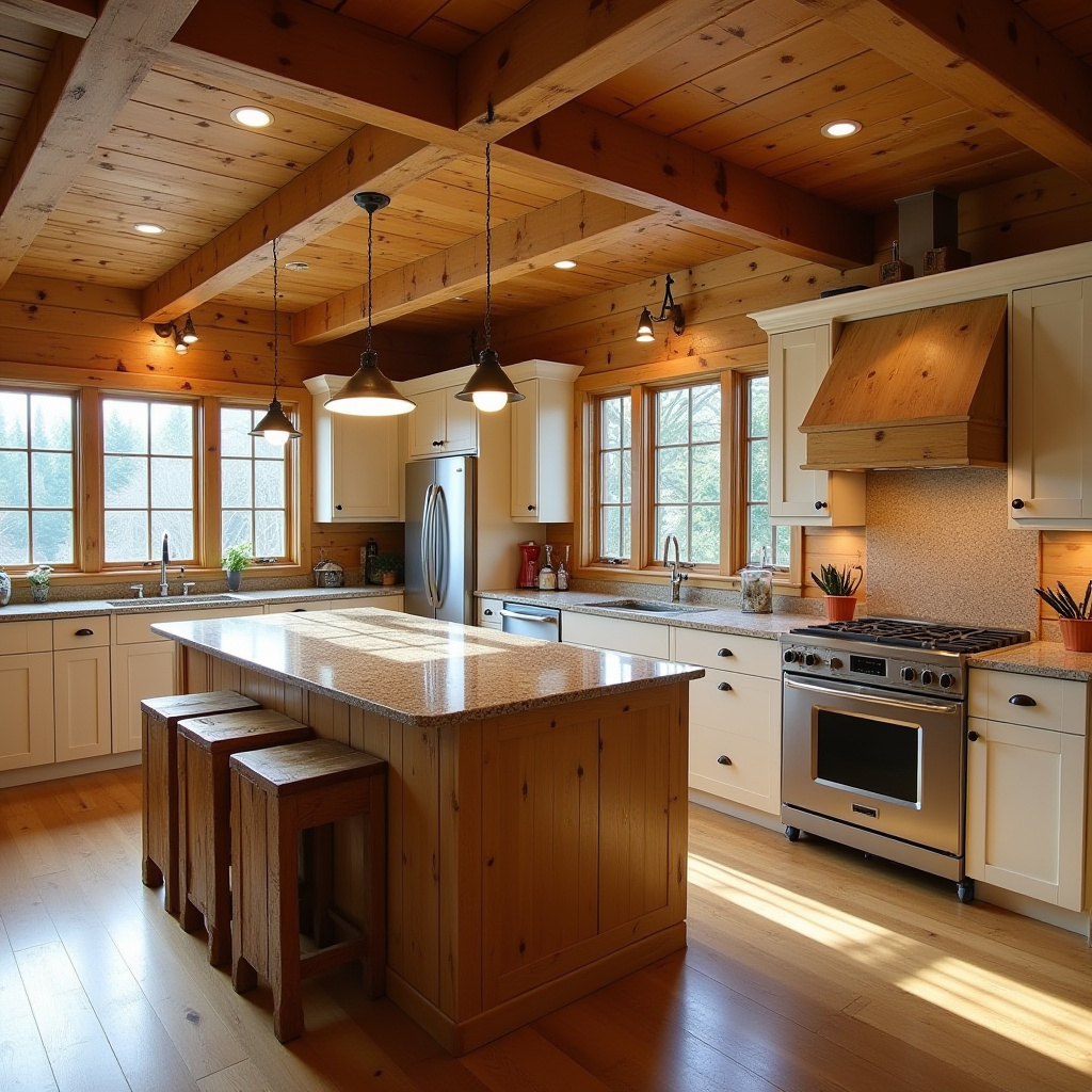 Cabin Kitchen 28