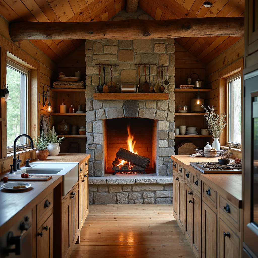 Cabin Kitchen 29