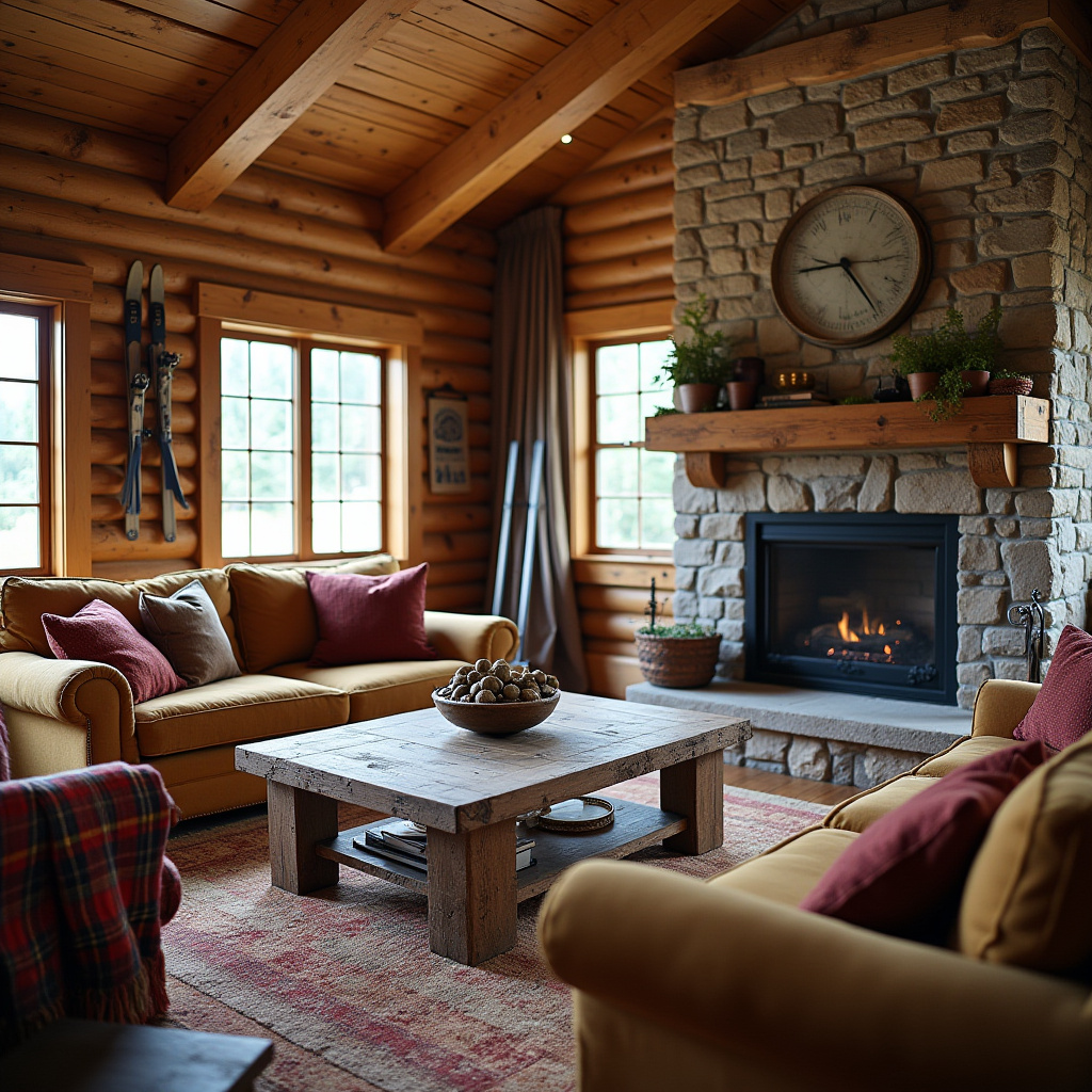 Cabin Living Room 12