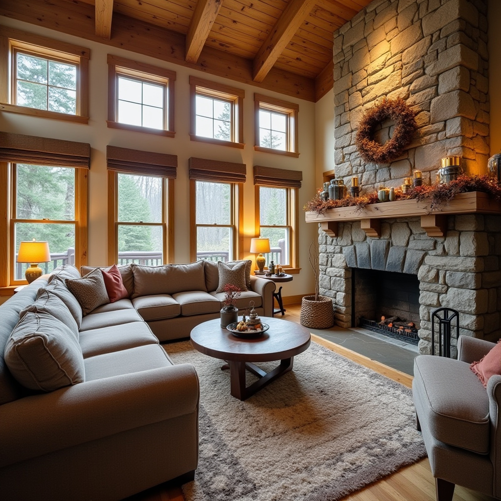 Cabin Living Room 15