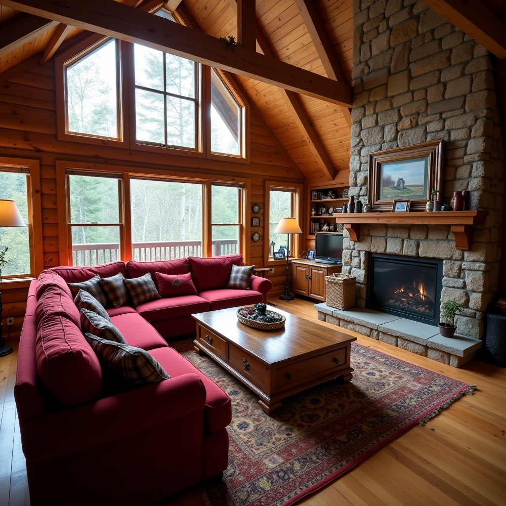 Cabin Living Room 18