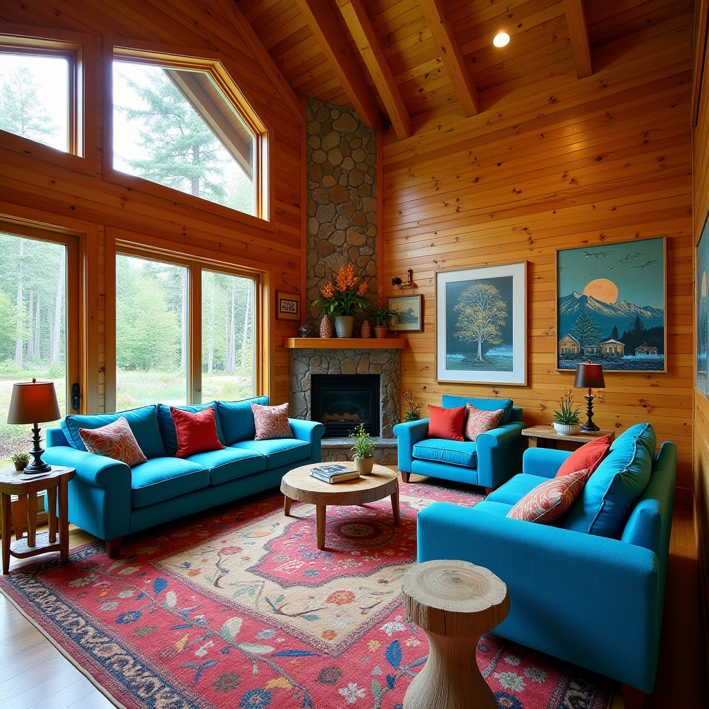 Cabin Living Room 19