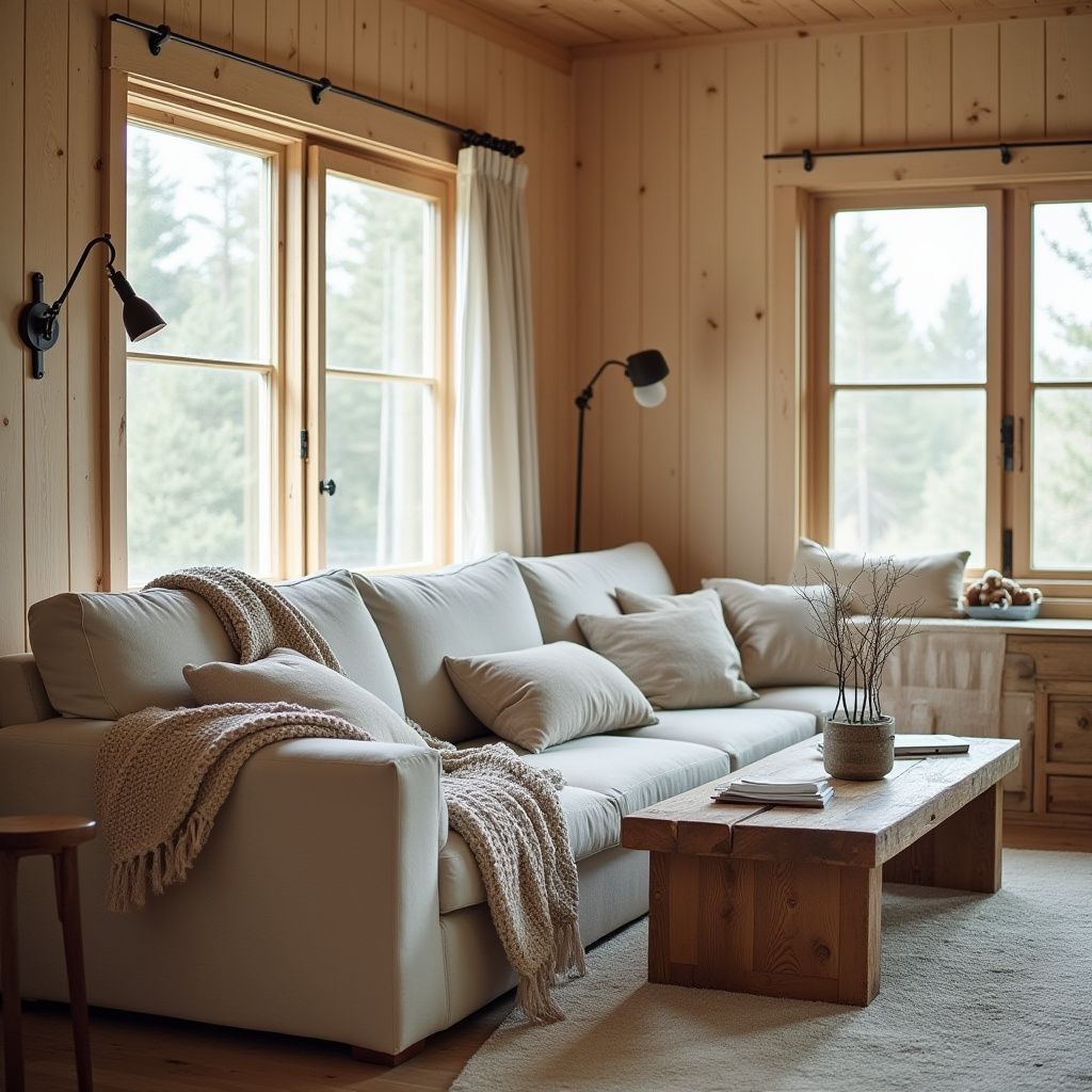 Cabin Living Room 20