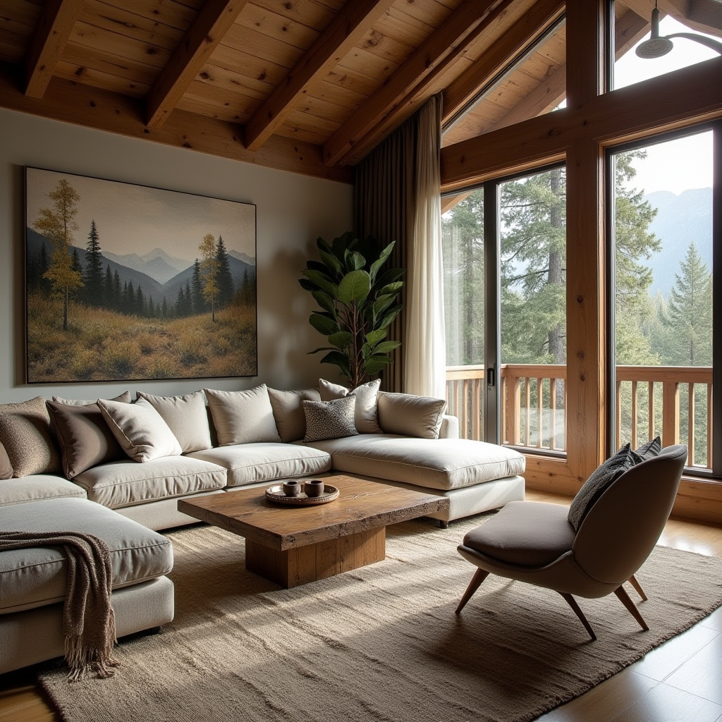 Cabin Living Room 30