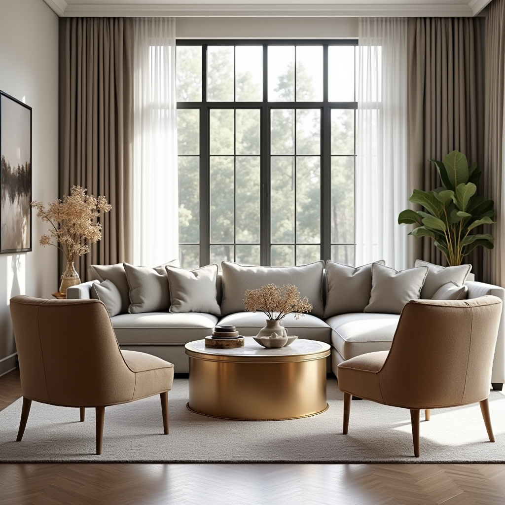 Contemporary Living Room Design 12