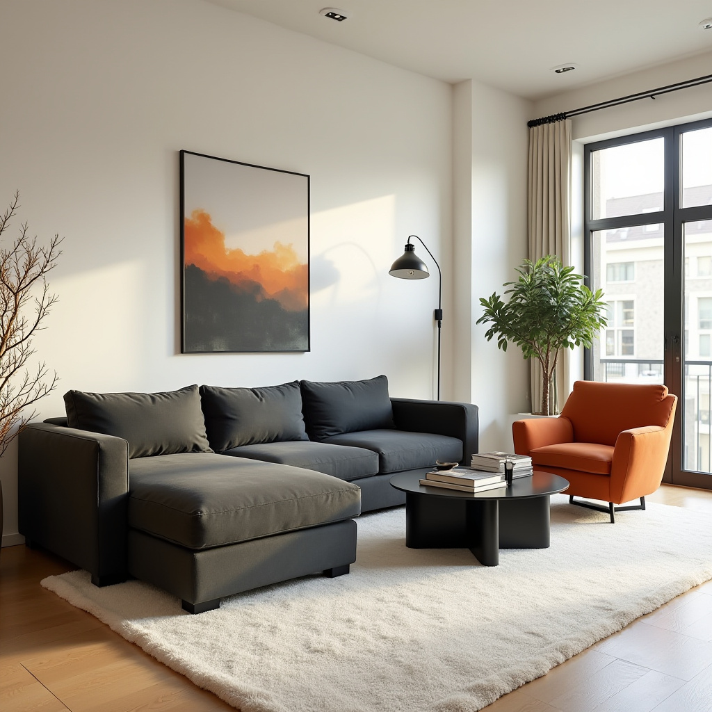 Contemporary Living Room Design 13
