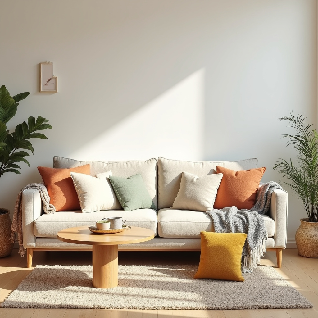 Cozy Boho Living Room 21