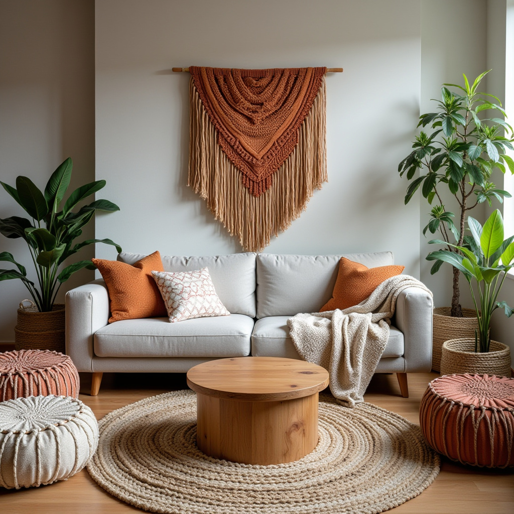 Cozy Boho Living Room 3