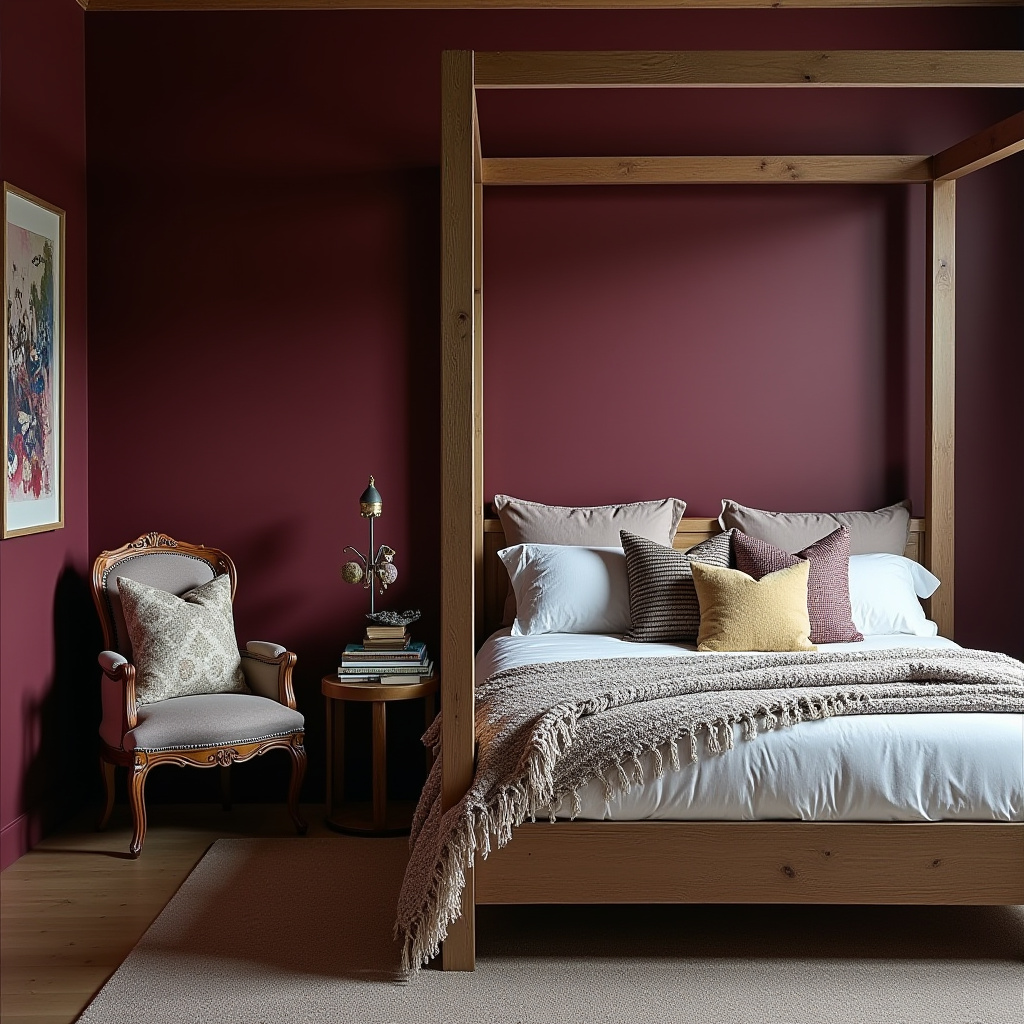 Cozy Eclectic Bedroom 13