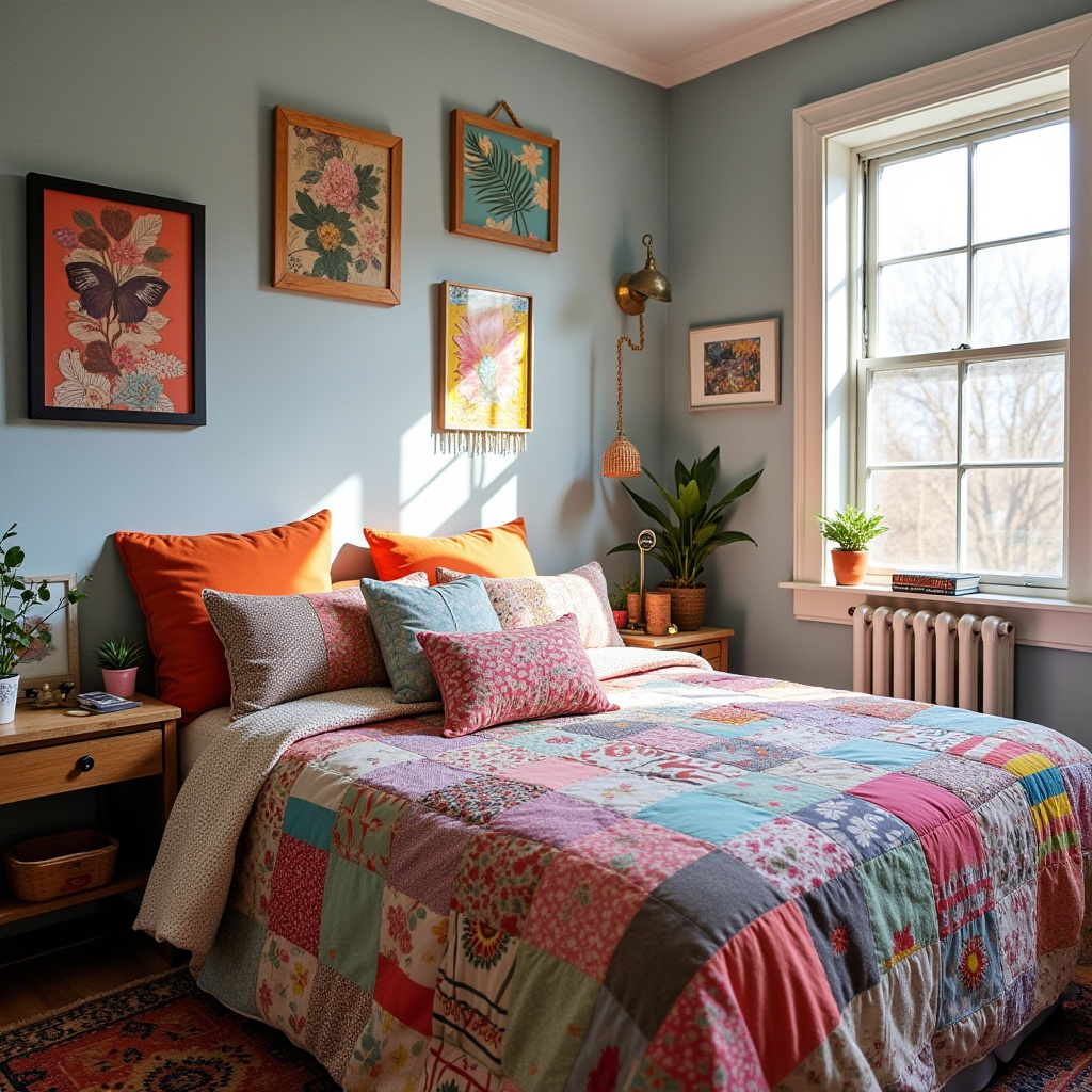 Cozy Eclectic Bedroom 20