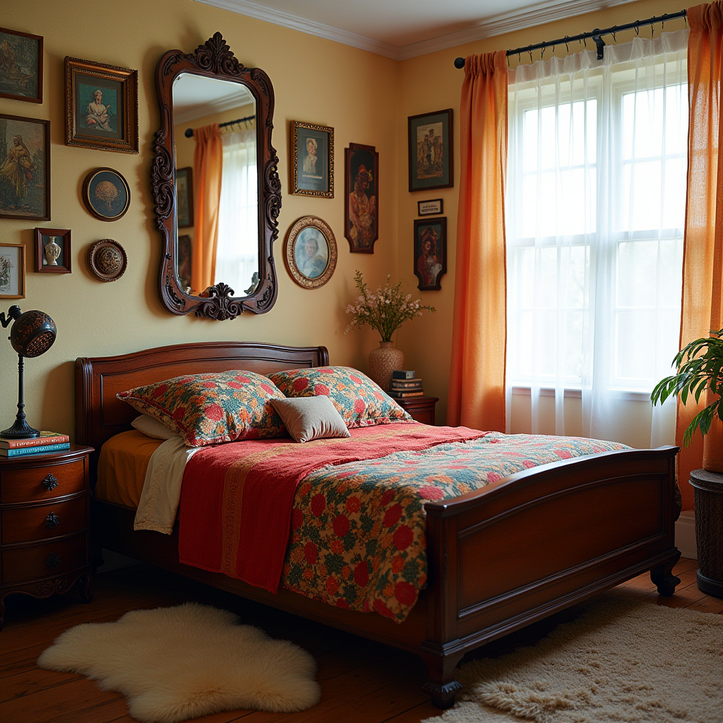 Cozy Eclectic Bedroom 22