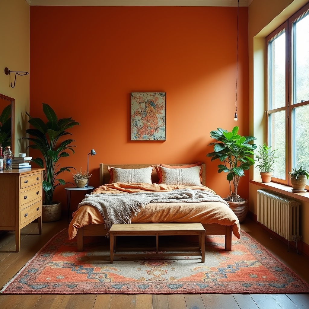 Cozy Eclectic Bedroom 24