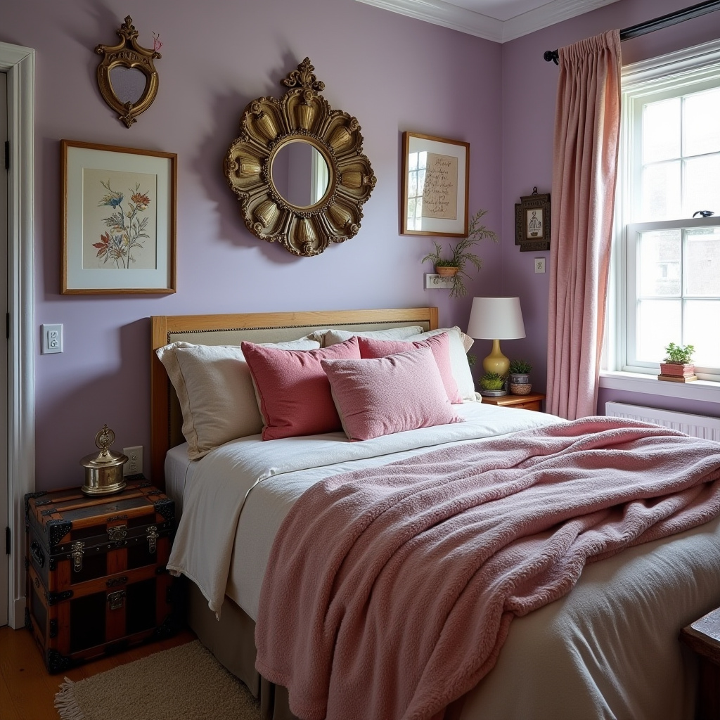 Cozy Eclectic Bedroom 27
