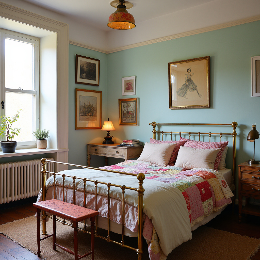 Cozy Eclectic Bedroom 4