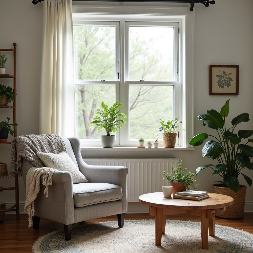 Cozy Farmhouse Living Room 2