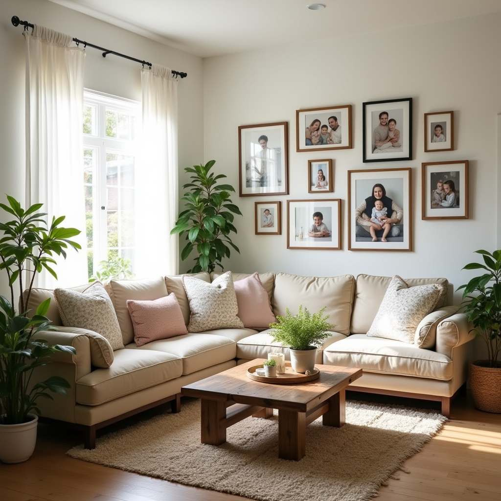 Cozy Farmhouse Living Room 21