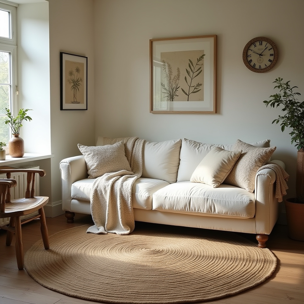 Cozy Farmhouse Living Room 5